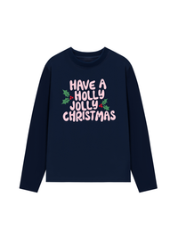 Áo Thun Dài Tay Holly Jolly Christmas