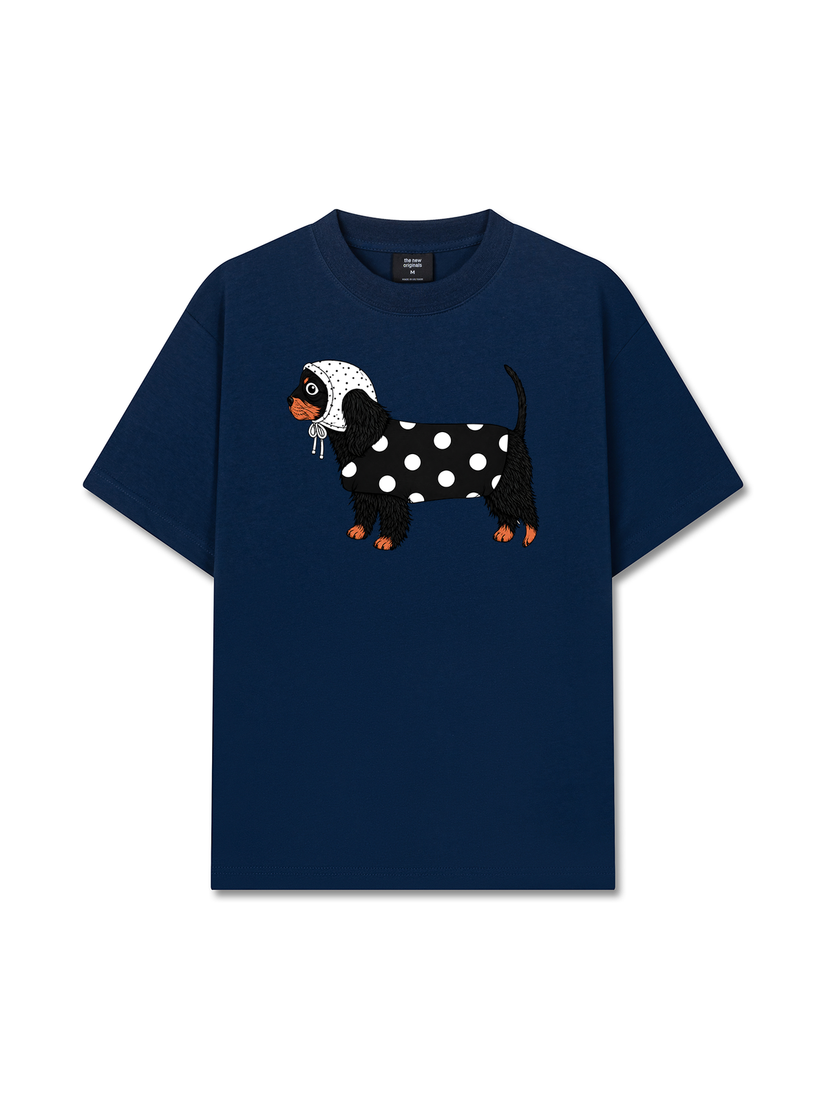 Áo Thun Relaxed Fit Cute Dotty Puppy