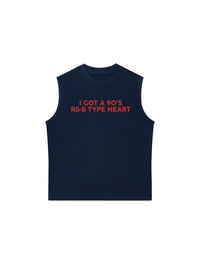 Áo Ba Lỗ Relaxed Fit 90_s Heart