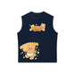 Áo Ba Lỗ Relaxed Fit Teddy Land Butter Bear