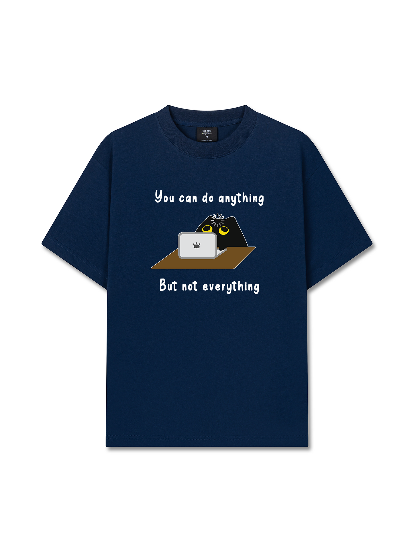 Áo Thun Relaxed Fit Animal Mood You Can Do Anything