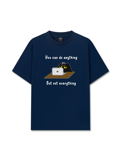 Áo Thun Relaxed Fit Animal Mood You Can Do Anything