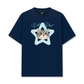 Áo Thun Relaxed Fit Cutie Girl Blue Tiffany