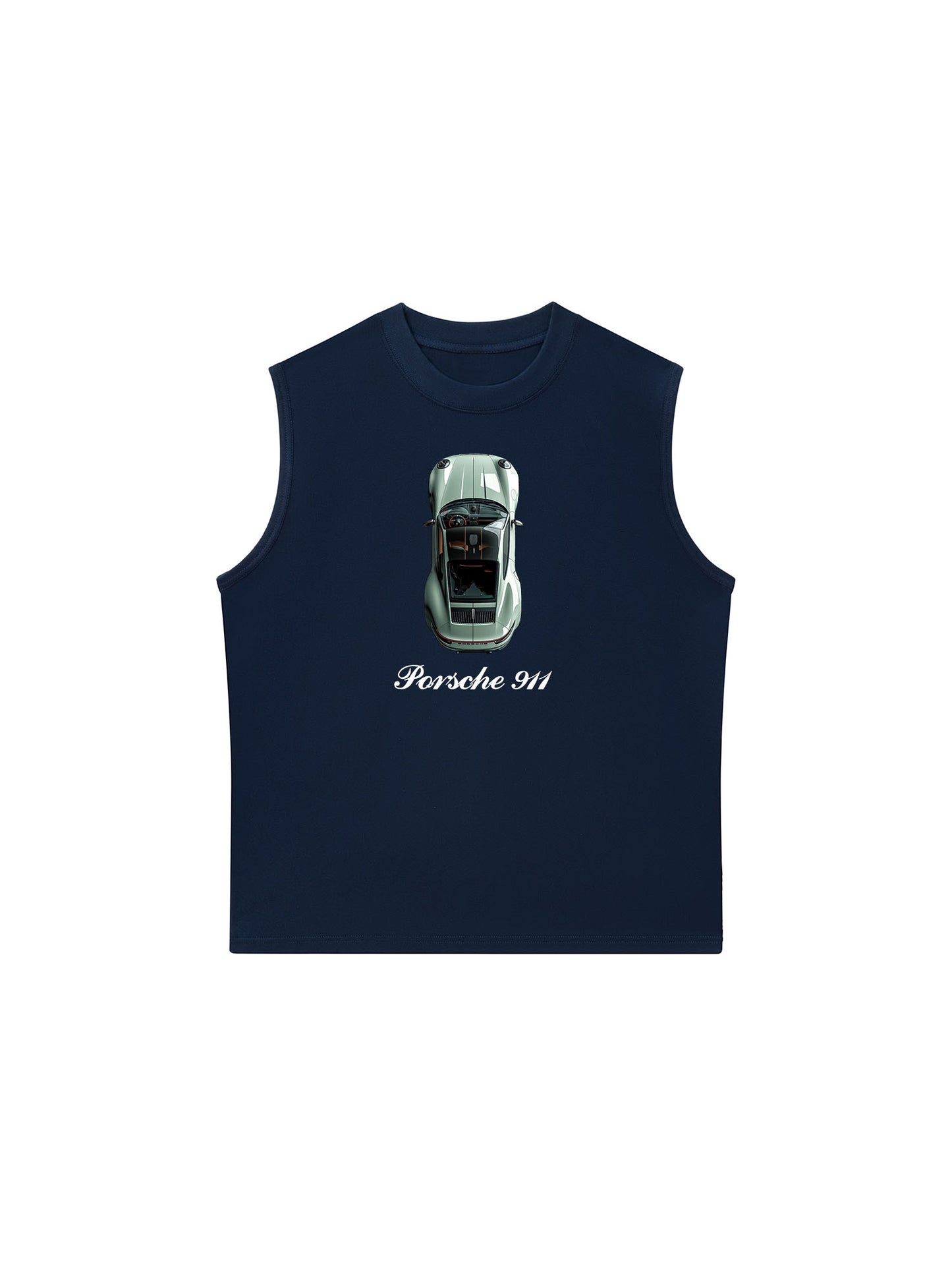 Áo Ba Lỗ Relaxed Fit Porsche 911 Top View