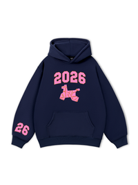 Bubble Pink Pony Hoodie