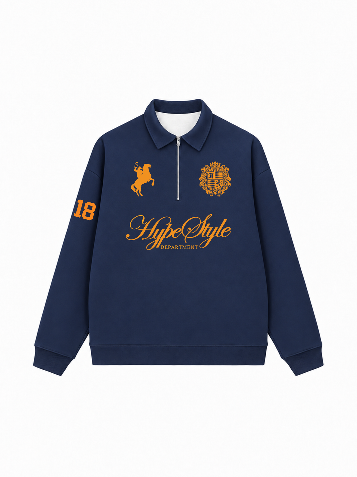 Áo Sweater Polo Nỉ Hai Da  Hype Style