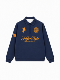 Áo Sweater Polo Nỉ Hai Da  Hype Style