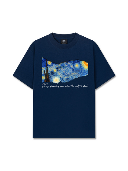 Áo Thun Relaxed Fit Masterpiece Starry Night Dreaming