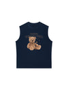 Áo Ba Lỗ Relaxed Fit Teddy Land Adorable Teddy Bear