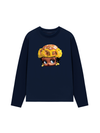 Áo Thun Dài Tay Flower Sun Knit Hat Cartoon Head