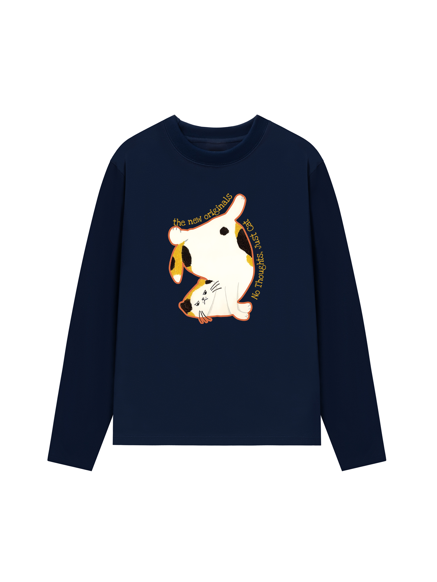 Áo Thun Dài Tay No Though Just Cat