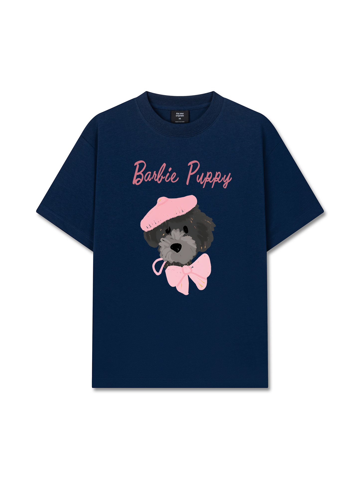 Áo Thun Relaxed Fit Animal Barbie Puppy