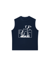 Áo Ba Lỗ Relaxed Fit Japan Spirit Godzilla Meow