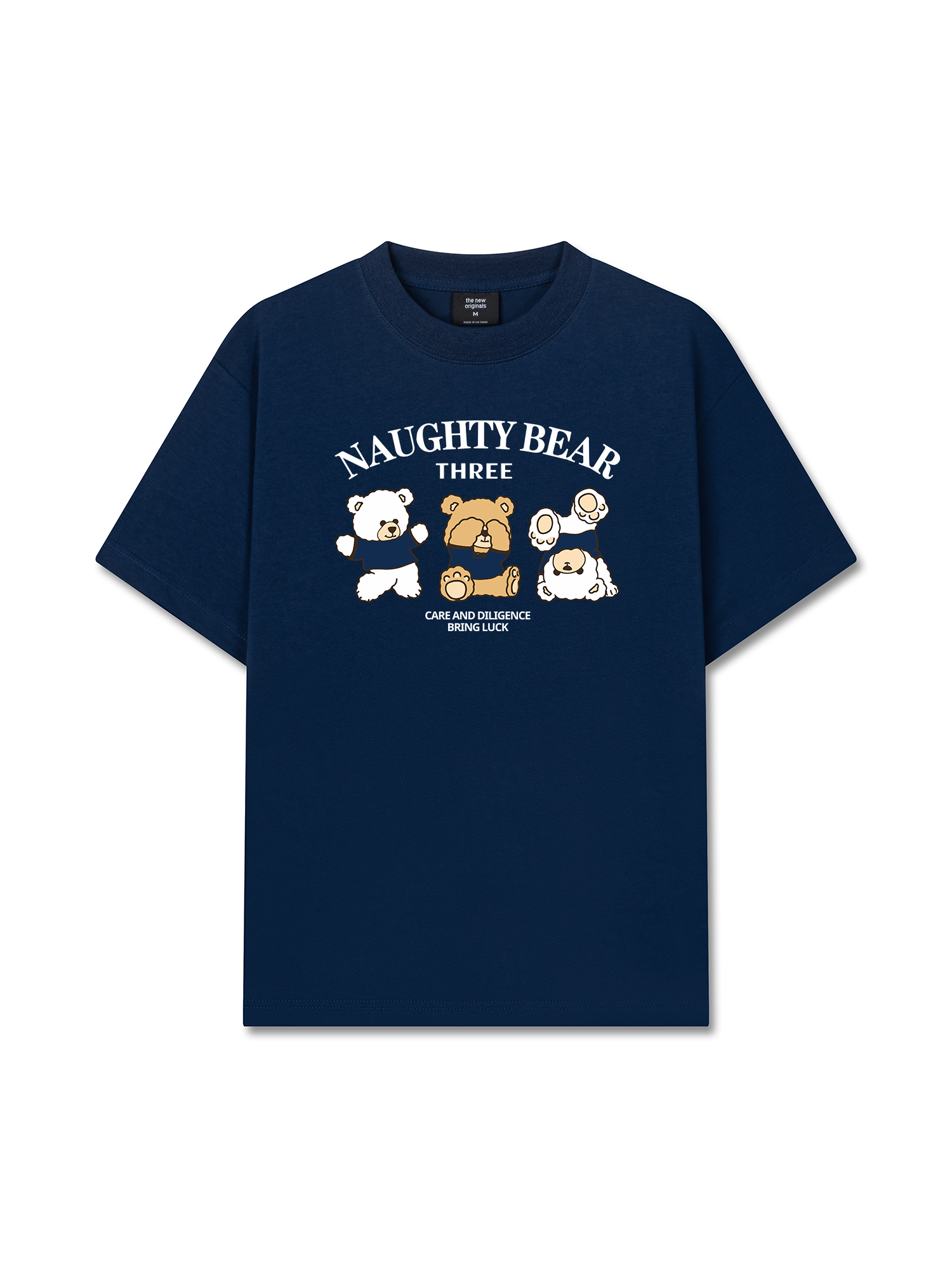 Áo Thun Relaxed Fit Naughty Bear Three