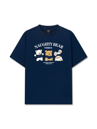 Áo Thun Relaxed Fit Naughty Bear Three