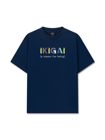 Áo Thun Relaxed Fit Geometric Ikigai