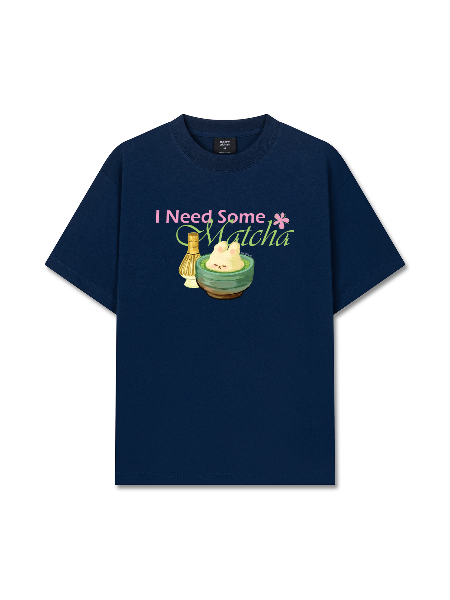 Áo Thun Relaxed Fit Drink Collection I Need Some Matcha