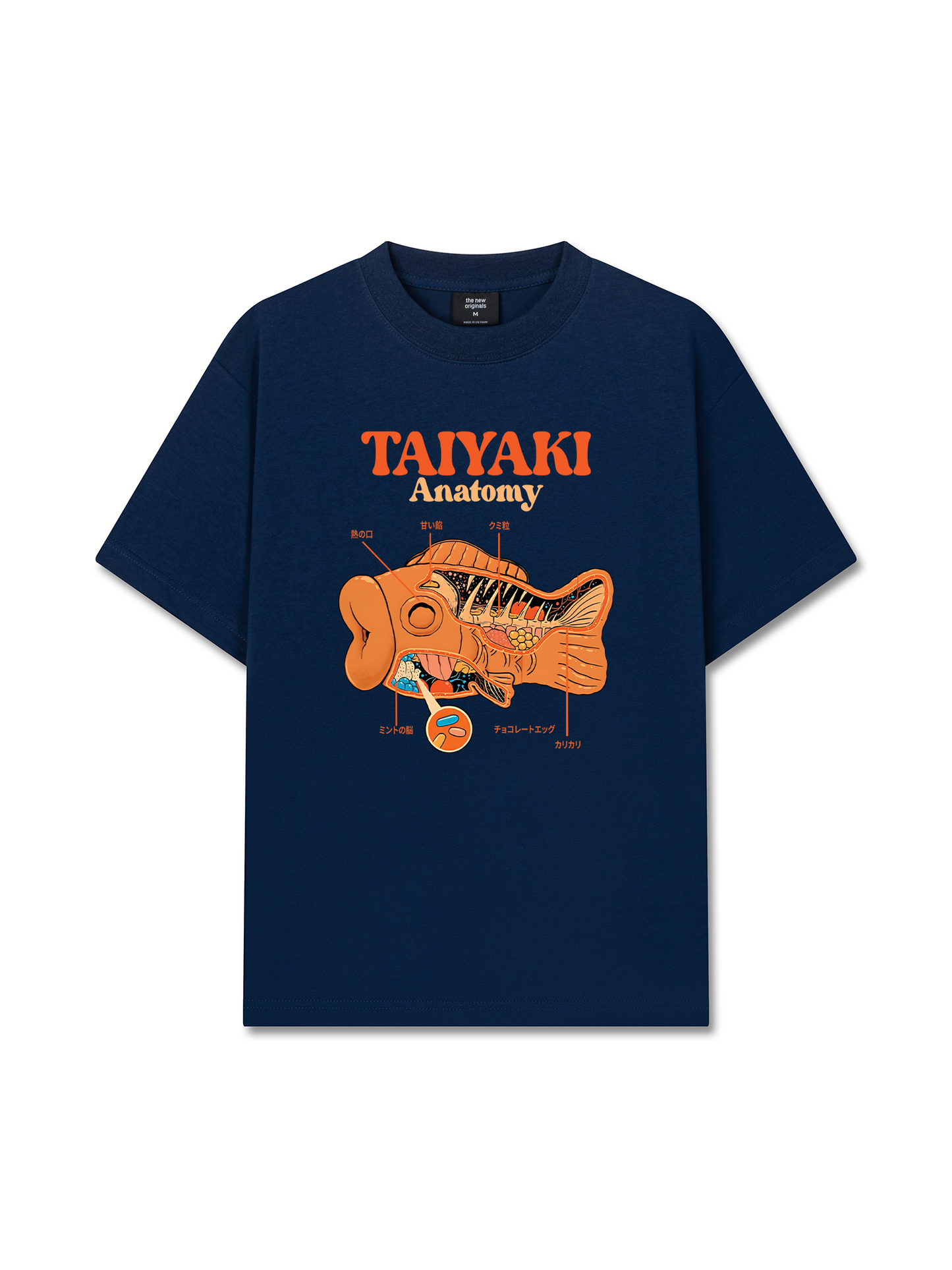Áo Thun Relaxed Fit Taiyaki Anatomy