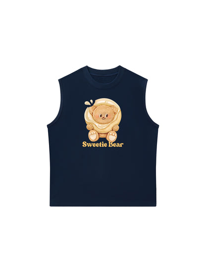 Áo Ba Lỗ Relaxed Fit Sweetie Bear