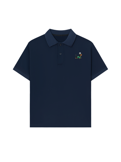 Áo Polo Relaxed Fit Dachshund FC Green