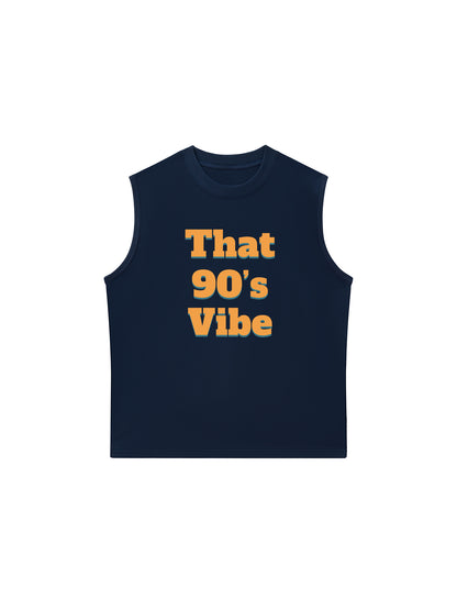 Áo Ba Lỗ Relaxed Fit That 90_s Vibes