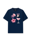 Áo Thun Relaxed Fit Summer Vibes Pink Summer Vibes