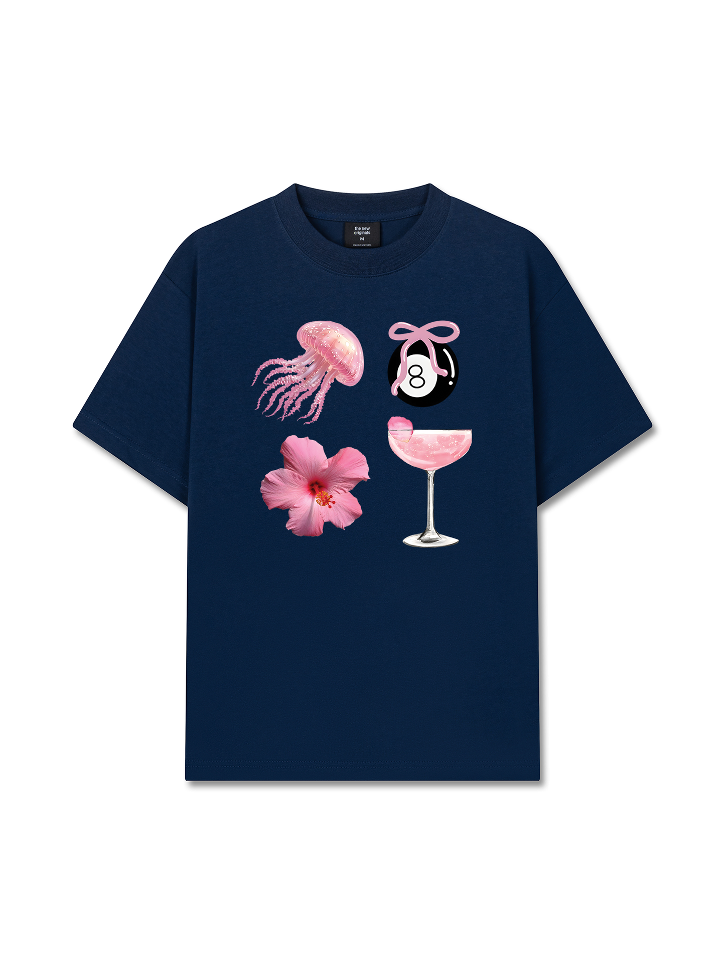 Áo Thun Relaxed Fit Summer Vibes Pink Summer Vibes