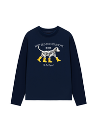 Áo Thun Dài Tay Animal Cute Puppy Yellow Boots
