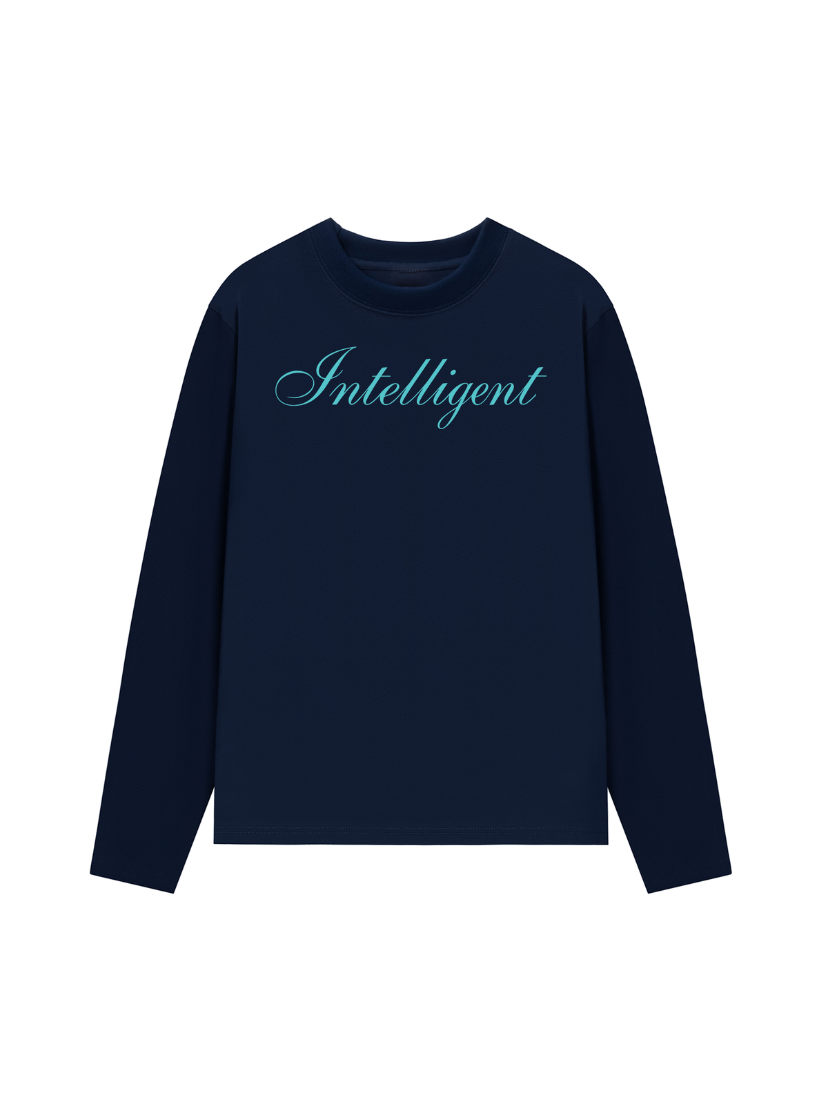 Áo Thun Dài Tay Blue Tiffany Intelligent