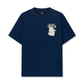 Áo Thun Relaxed Fit  Fuzzy Font Dragon