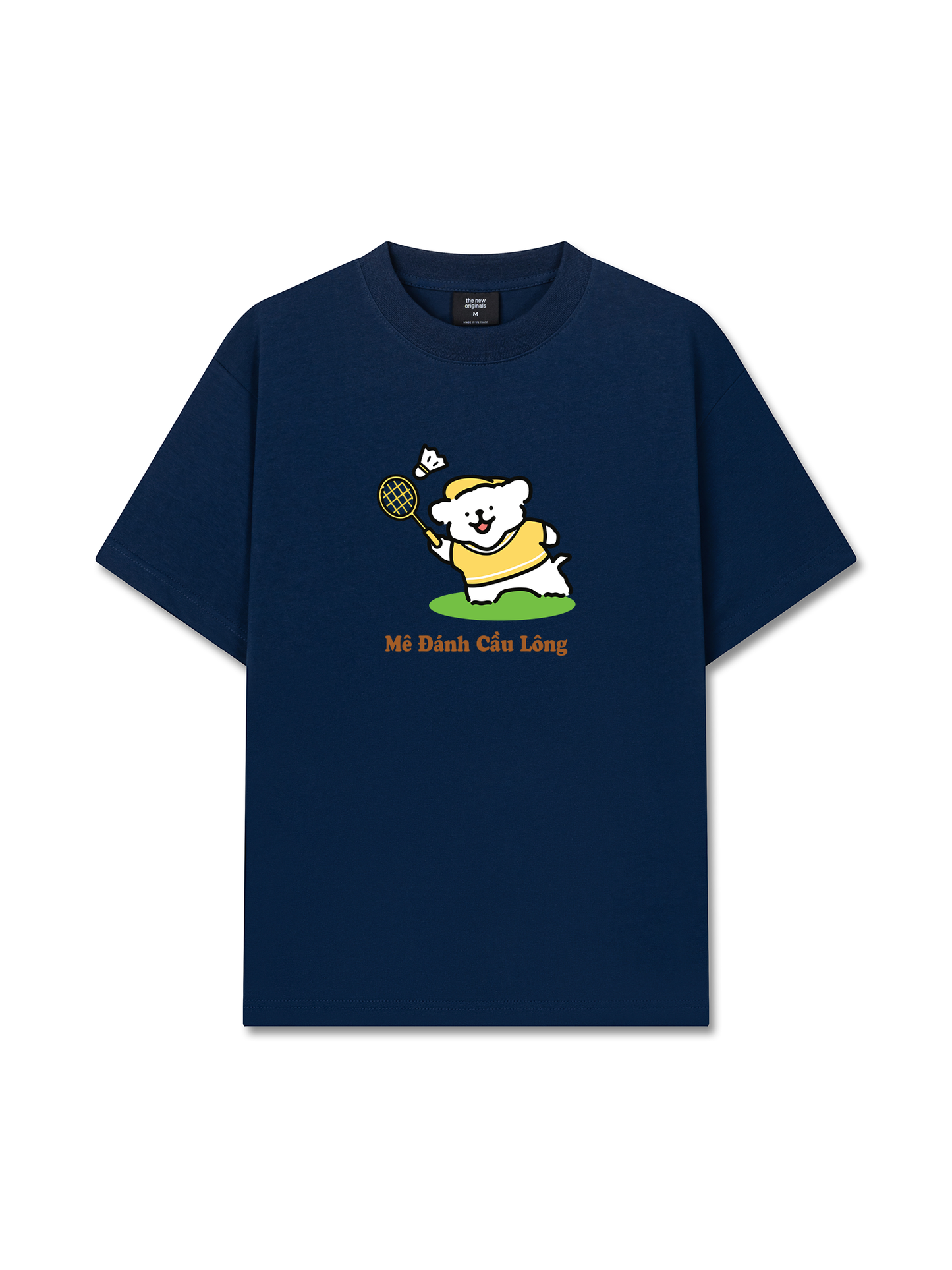 Áo Thun Relaxed Fit Mê Đánh Cầu Lông