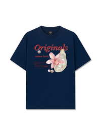 Áo Thun Relaxed Fit Summer Vibes Flower With Peal