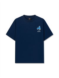 Áo Thun Relaxed Fit Thích Dạo Phố Blue