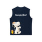 Áo Ba Lỗ Relaxed Fit Teddy Land Snoopy Boo