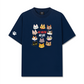 Áo Thun Relaxed Fit Animal Mood No Meow No Life