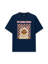 Áo Thun Relaxed Fit  Pink Dotty Vitamin Meow
