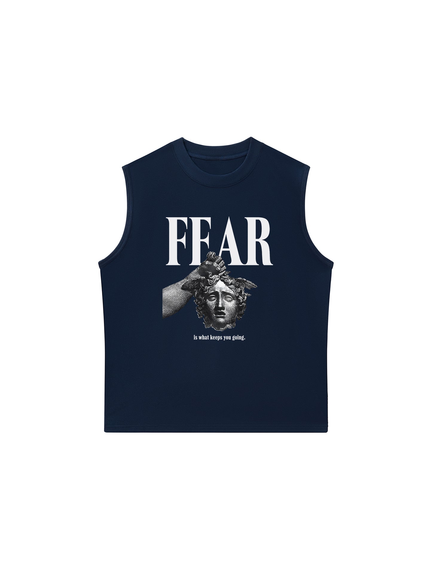 Áo Ba Lỗ Relaxed Fit The Fear