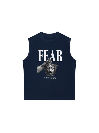 Áo Ba Lỗ Relaxed Fit The Fear