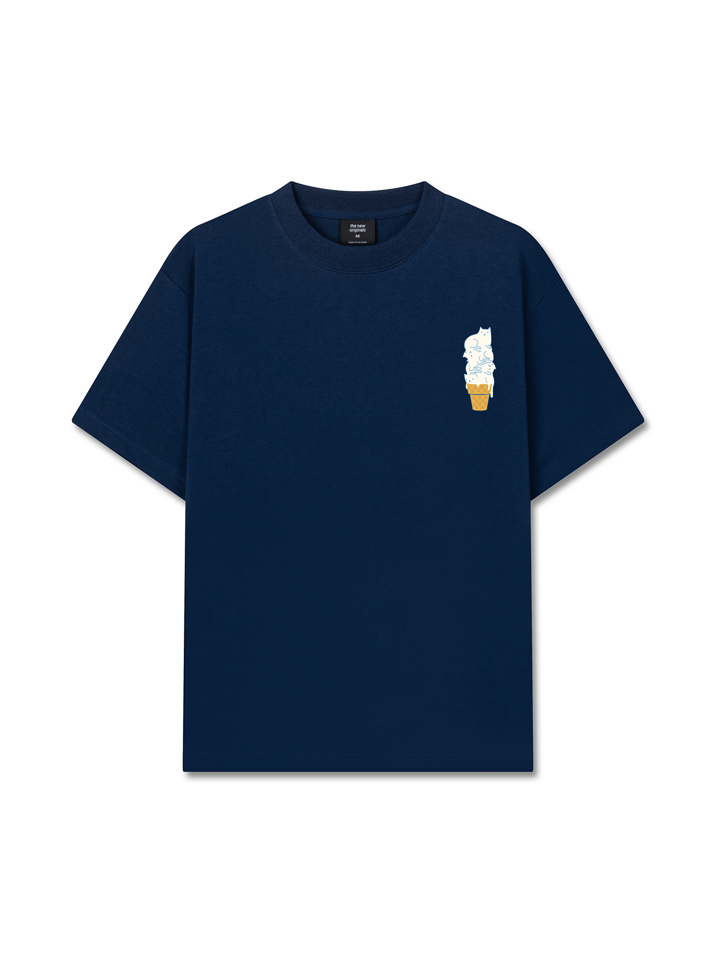 Áo Thun Relaxed Fit The Meow Ice Cream