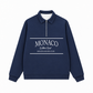Áo Sweater Polo Nỉ Hai Da MONACO