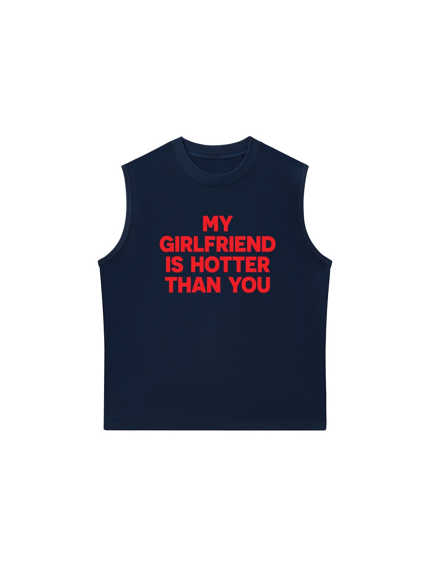 Áo Ba Lỗ Relaxed Fit Life Vibe My Girlfriend