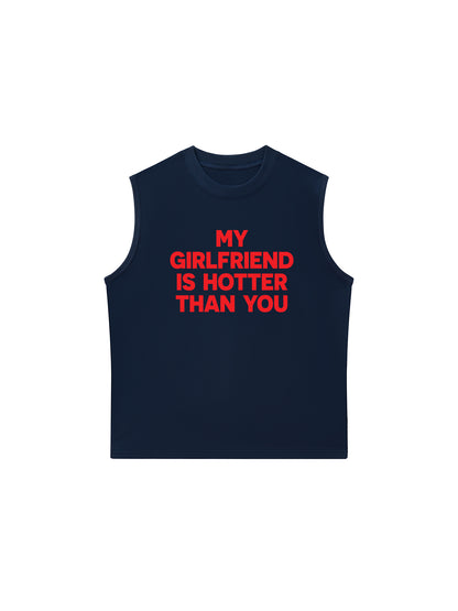 Áo Ba Lỗ Relaxed Fit Life Vibe My Girlfriend