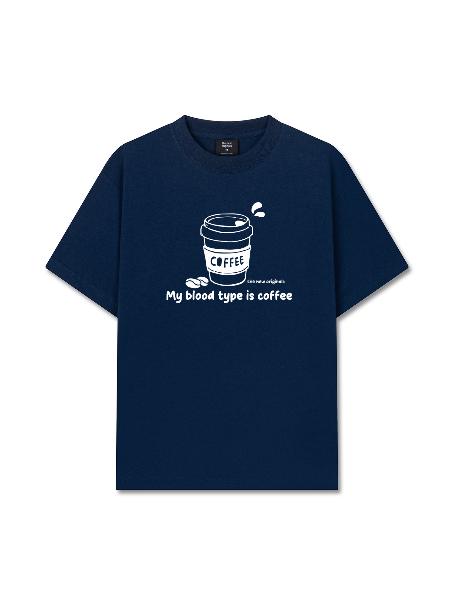 Áo Thun Relaxed Fit My Blood Type Is Coffee