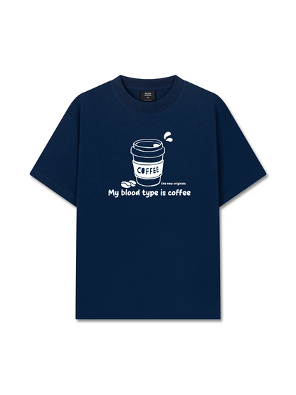 Áo Thun Relaxed Fit My Blood Type Is Coffee