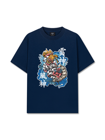 Áo Thun Relaxed Fit Fujin - Raijin