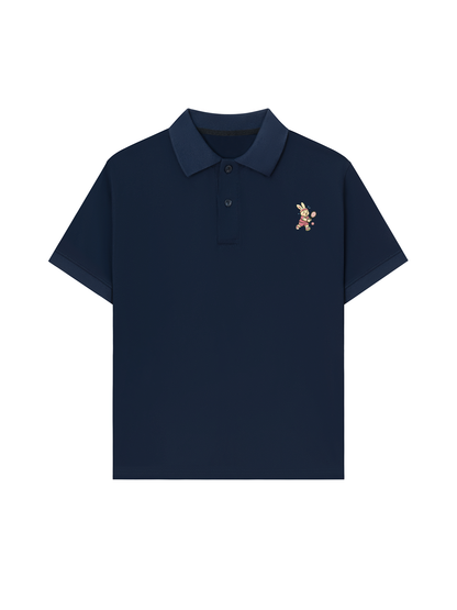 Áo Polo Nữ/ Áo Polo Relaxed Fit Bunny Tennis Club