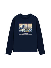 Áo Thun Dài Tay The Great Wave of Kanagawa