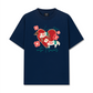 Áo Thun Relaxed Fit Animal Mood Love Turr Into Flower