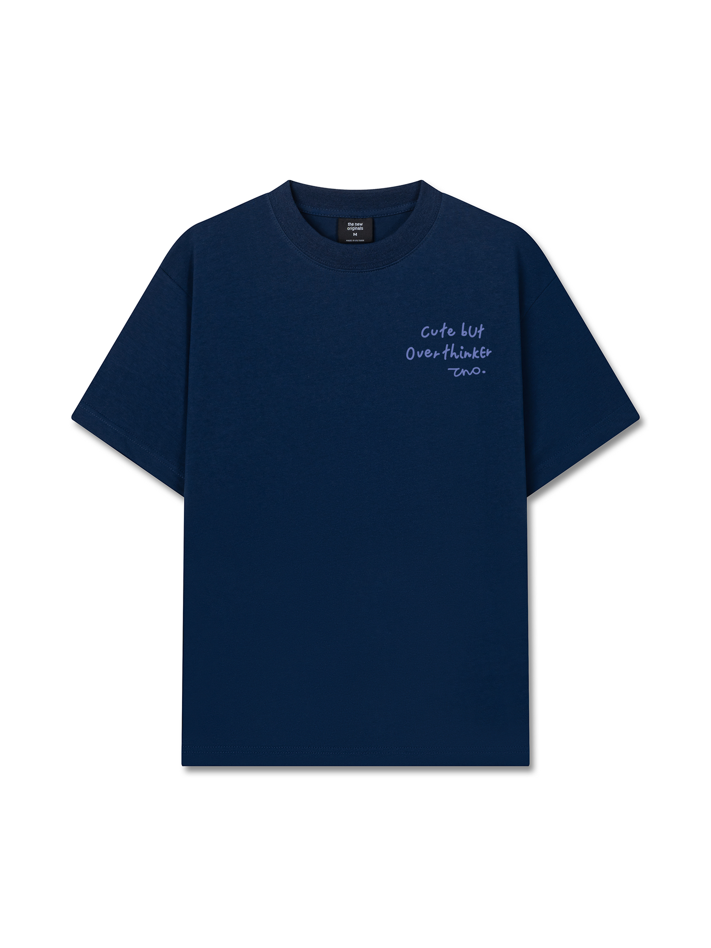 Áo Thun Relaxed Fit Cute But Overthinker