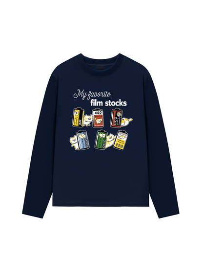 Áo Thun Dài Tay My Favorite Film Stocks